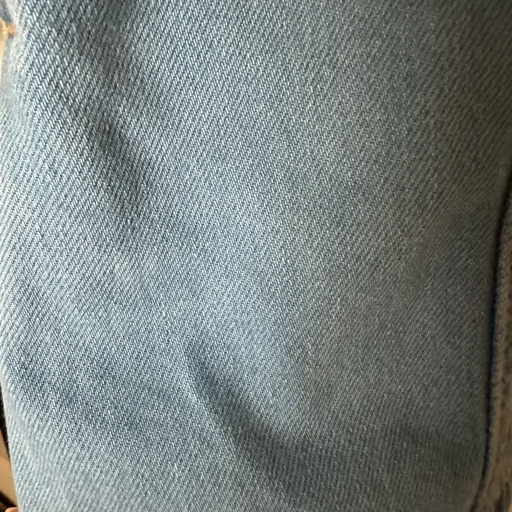 Denim, Snap, Front, Short Sleeve Dress Size S (6-7)  Excellent Condition